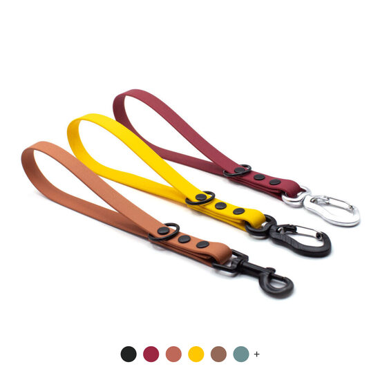 Short training leash, Traffic leash, woth O ring